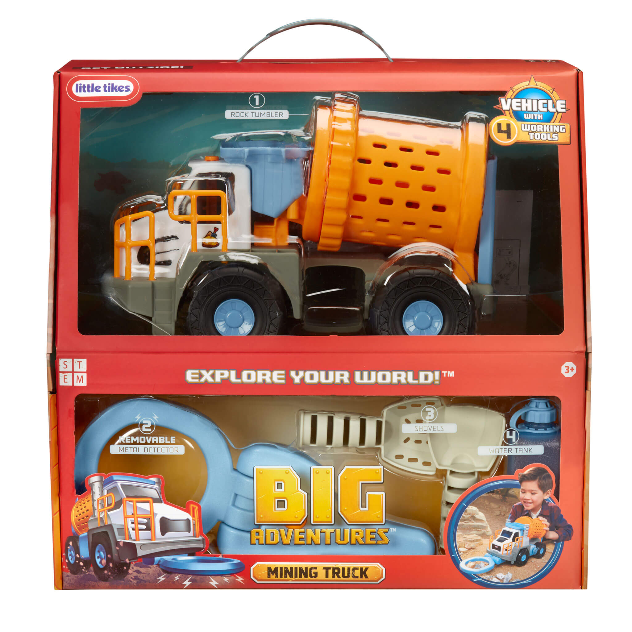 Big Adventures™ Metal Detector Mining Truck - Official Little Tikes Website